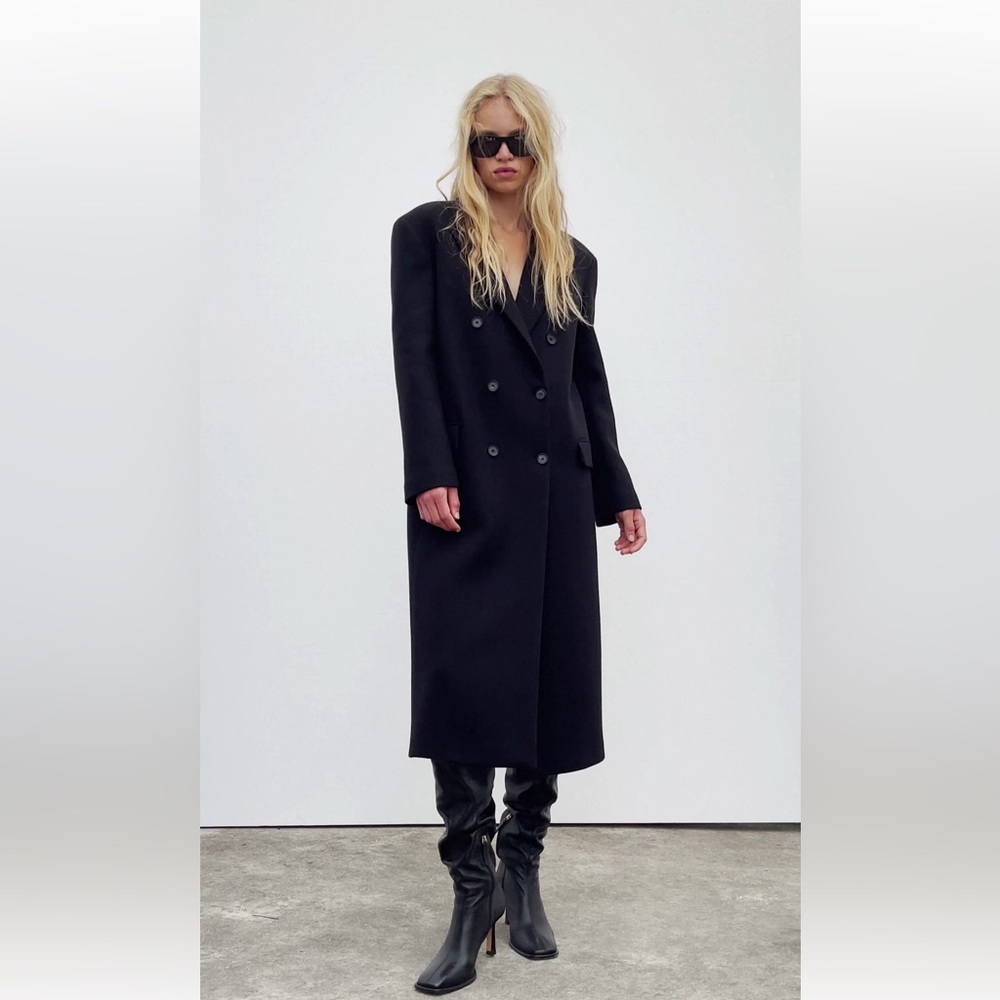 Zara oversized wool coat
